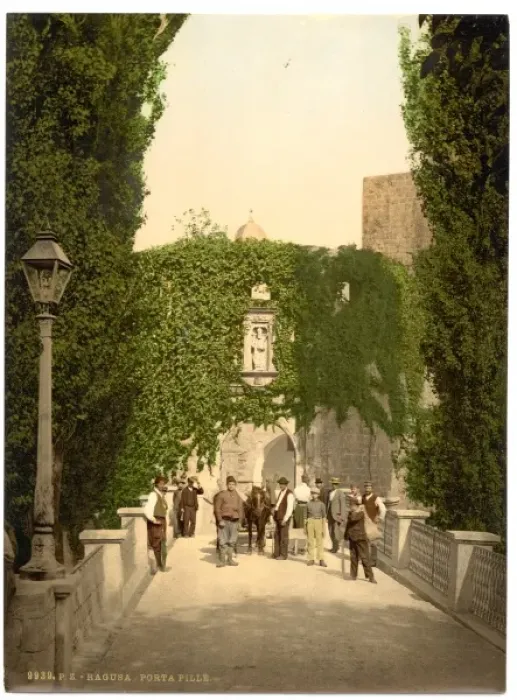 Framed Print : Ragusa, Pilli, (i. e. Pille), Gate, Dalmatia, Austro-Hungary Framed Print : Ragusa, Pilli, (i. e. Pille), Gate, Dalmatia, Austro-Hungary