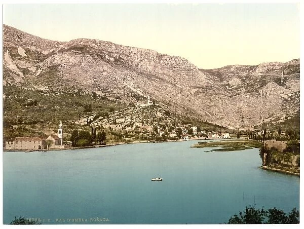 Ragusa, Valley of the Ombla, Rozata (i. e. Rozato), Dalmatia