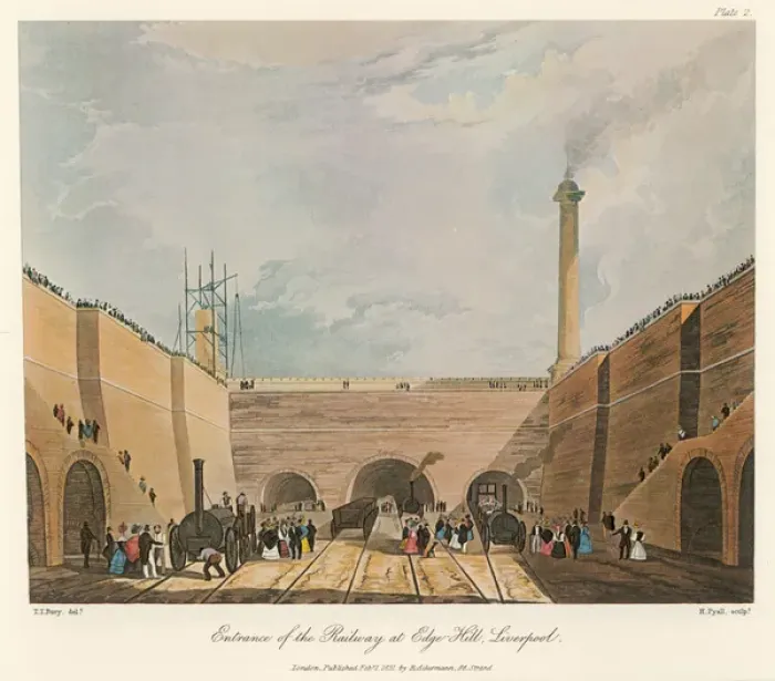 Framed Print : Rail / Edgehill / 1831 Framed Print : Rail / Edgehill / 1831