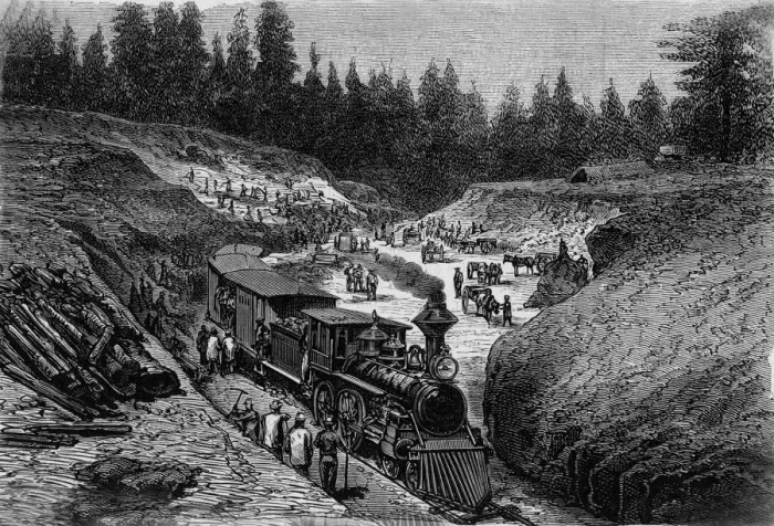 Framed Print : Rail / USA / Dixie Cutting Framed Print : Rail / USA / Dixie Cutting