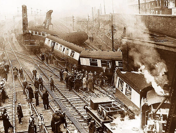 Railway accident, Doncaster on 16th March 1951