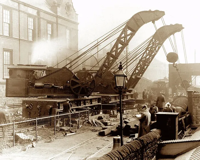 Framed Print : Railway accident at Elswick near Newcastle upon Tyne, 1909 Framed Print : Railway accident at Elswick near Newcastle upon Tyne, 1909