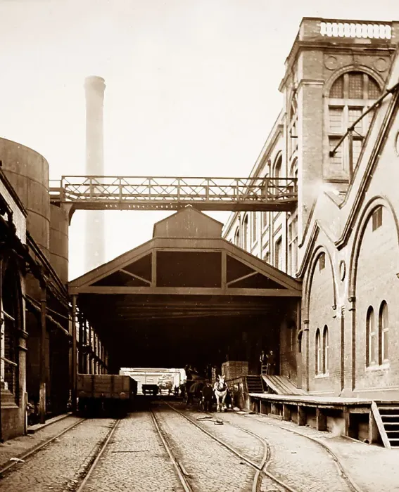 Framed Print : Railway despatching yard, Port Sunlight, Wirral Framed Print : Railway despatching yard, Port Sunlight, Wirral