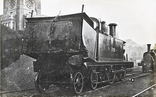 Railway disaster engine no 1722