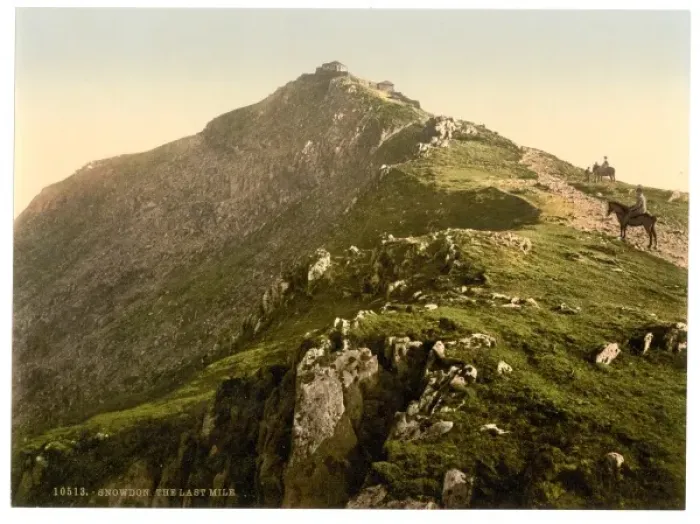 Framed Print : Railway, the last mile, Snowdon, Wales Framed Print : Railway, the last mile, Snowdon, Wales