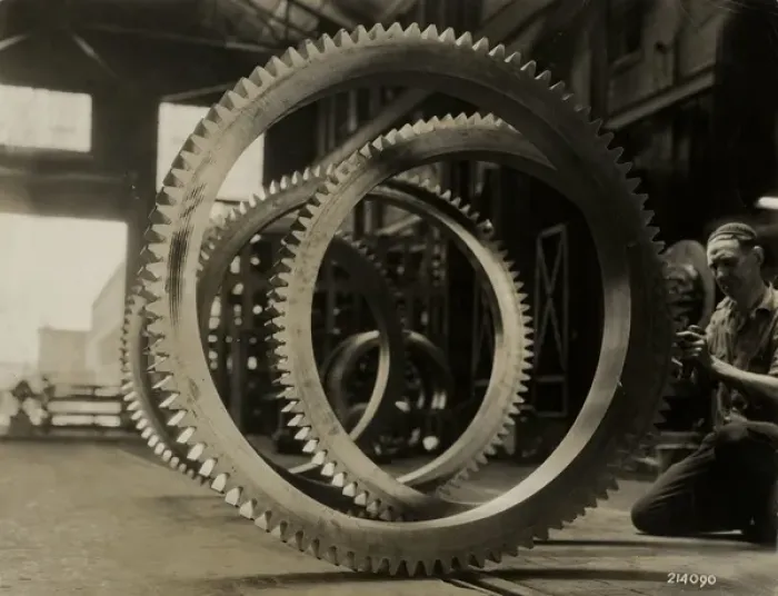Framed Print : Railway Ring Gears Framed Print : Railway Ring Gears