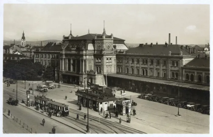 Framed Print : Railway station, Brno, Czech Republic Framed Print : Railway station, Brno, Czech Republic