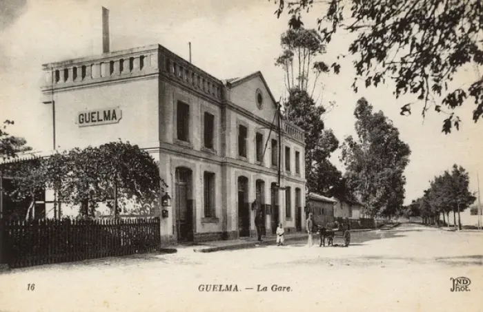 Framed Print : Railway station building, Guelma, NE Algeria Framed Print : Railway station building, Guelma, NE Algeria