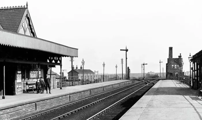 Framed Print : Railway Station, Crowle Framed Print : Railway Station, Crowle