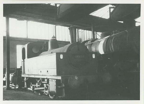 Railway Station - Depot, Barrow Hill, Chesterfield, Derbyshire, Britain. Date: 1965