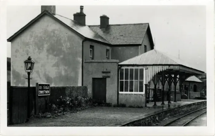 Framed Print : The Railway Station, Ennistimon / Ennistimon (Inis D Framed Print : The Railway Station, Ennistimon / Ennistimon (Inis D