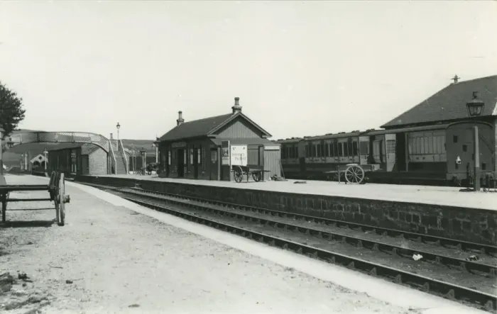 Framed Print : Railway Station - (Great North of Scotland Railway), Boat of Garten, Grantown-on-Spey Framed Print : Railway Station - (Great North of Scotland Railway), Boat of Garten, Grantown-on-Spey