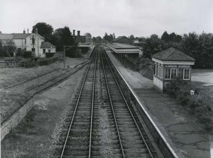 Framed Print : Railway station at Hailsham, East Sussex Framed Print : Railway station at Hailsham, East Sussex