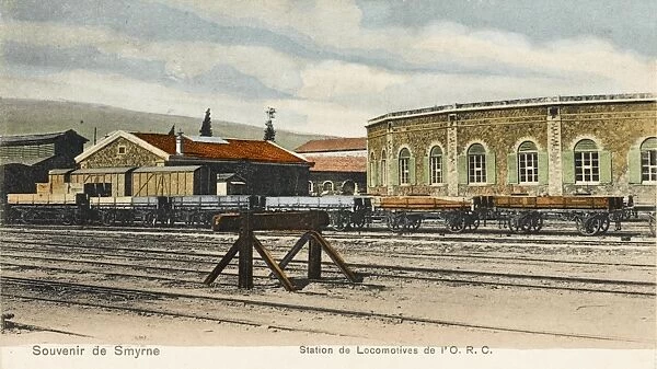 Railway Station at Izmir, Turkey