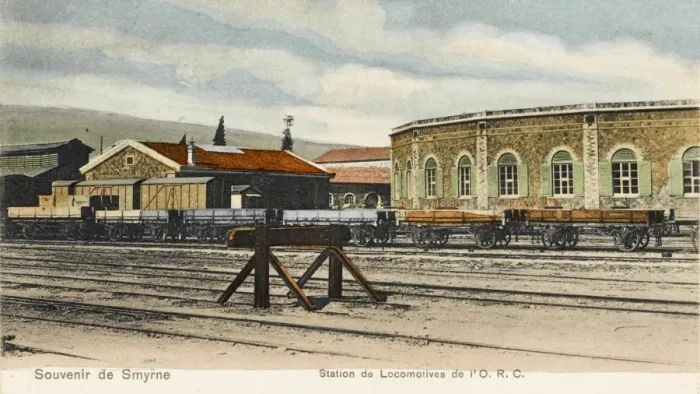 Framed Print : Railway Station at Izmir, Turkey Framed Print : Railway Station at Izmir, Turkey
