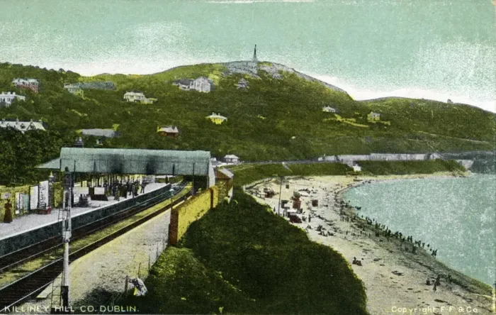 Framed Print : The Railway Station, Killiney, Co Dublin Framed Print : The Railway Station, Killiney, Co Dublin