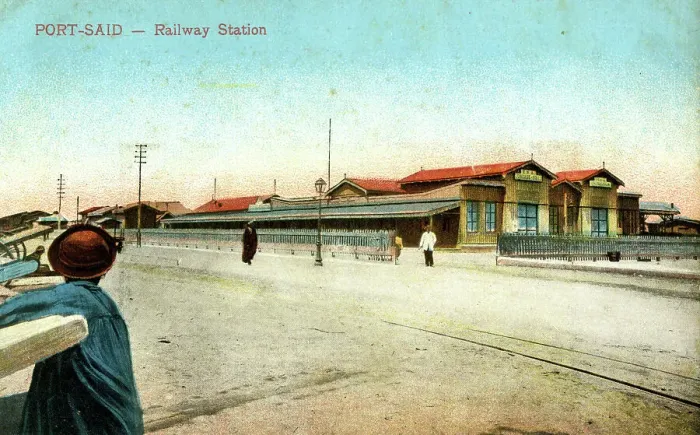Framed Print : Railway Station, Port Said, Egypt Framed Print : Railway Station, Port Said, Egypt