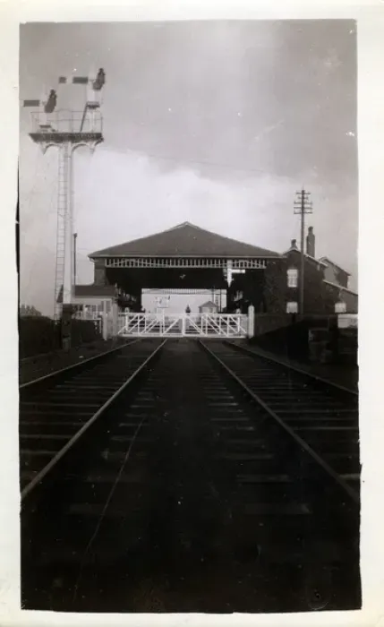 Framed Print : Railway Station, Rillington, Yorkshire Framed Print : Railway Station, Rillington, Yorkshire