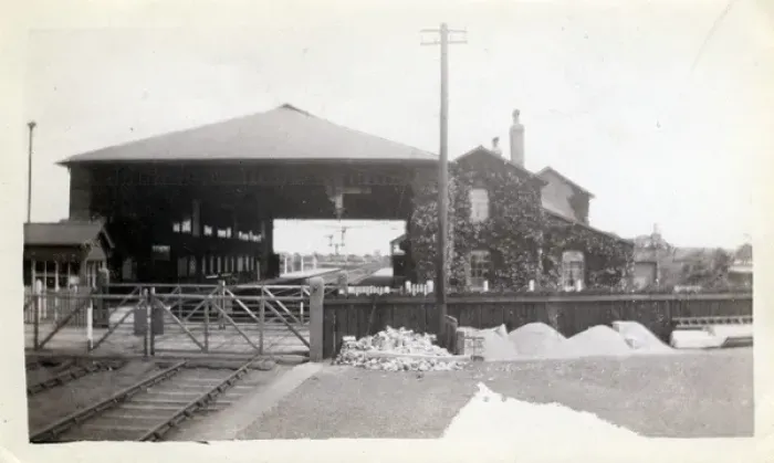 Framed Print : Railway Station, Rillington, Yorkshire Framed Print : Railway Station, Rillington, Yorkshire
