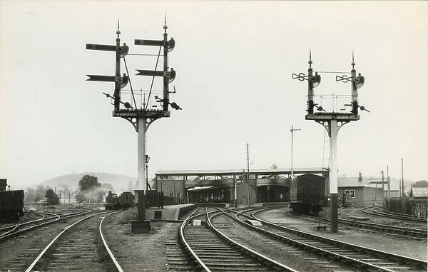Railway Station - Showing HR 96), Forres, Morray, Inverness, Scotland. Date: 1934