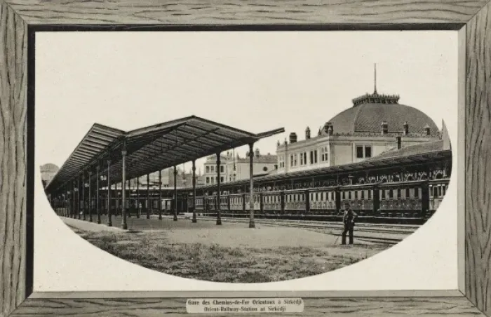 Framed Print : Railway Station at Sirkeci - Istanbul Framed Print : Railway Station at Sirkeci - Istanbul