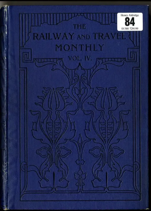 Framed Print : The Railway and Travel Monthly, cover design Framed Print : The Railway and Travel Monthly, cover design