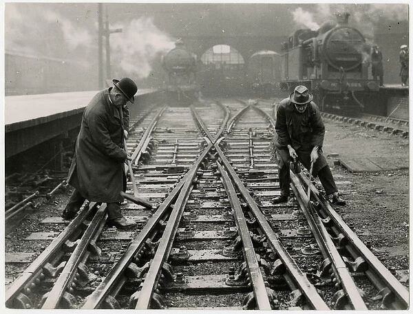 Railway volunteers at work 1926