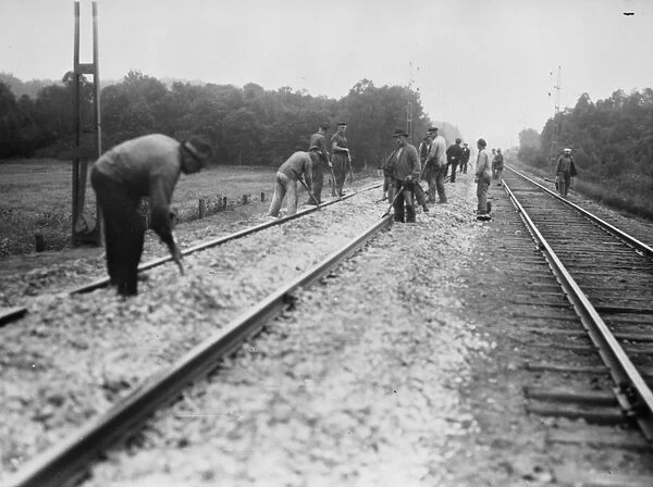 Railway workers