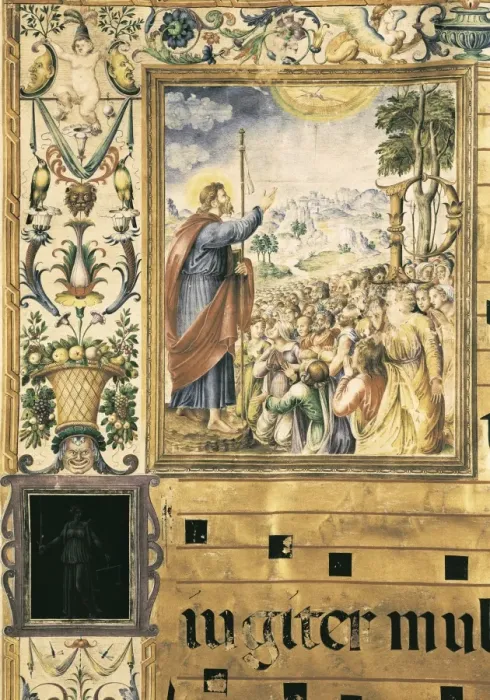 Framed Print : RAIMUNDI, Vicente (16th century). Antiphonary Framed Print : RAIMUNDI, Vicente (16th century). Antiphonary