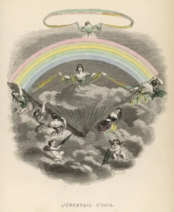 Framed Print : Rainbow (Grandville) Framed Print : Rainbow (Grandville)