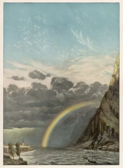 Framed Print : Rainbow after Storm Framed Print : Rainbow after Storm