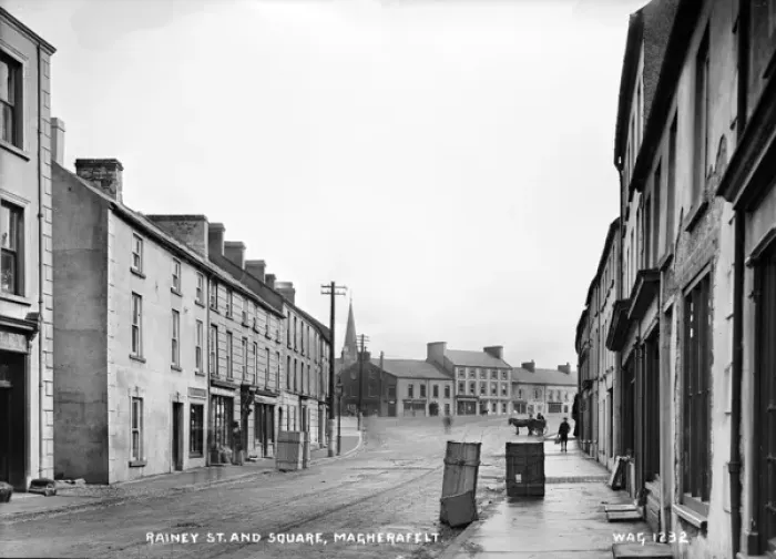 Framed Print : Rainey St. and Square, Magherafelt Framed Print : Rainey St. and Square, Magherafelt