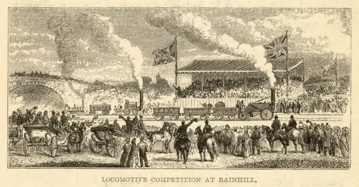 Framed Print : Rainhill Loco Trial Framed Print : Rainhill Loco Trial