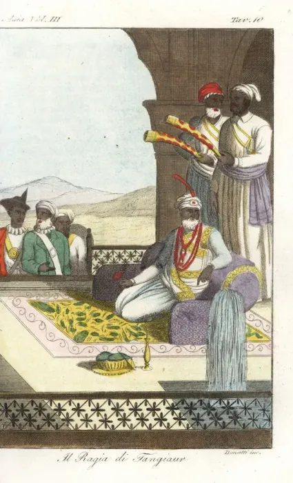 Framed Print : Raja Shivaji, last Raja of Thanjavur (Tanjore) Framed Print : Raja Shivaji, last Raja of Thanjavur (Tanjore)