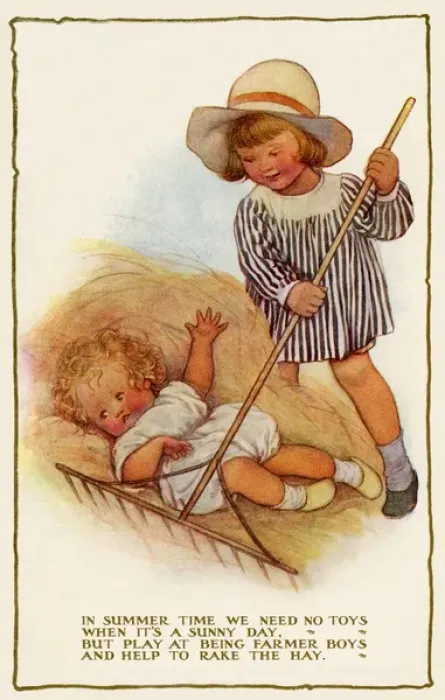 Framed Print : Raking the hay Framed Print : Raking the hay