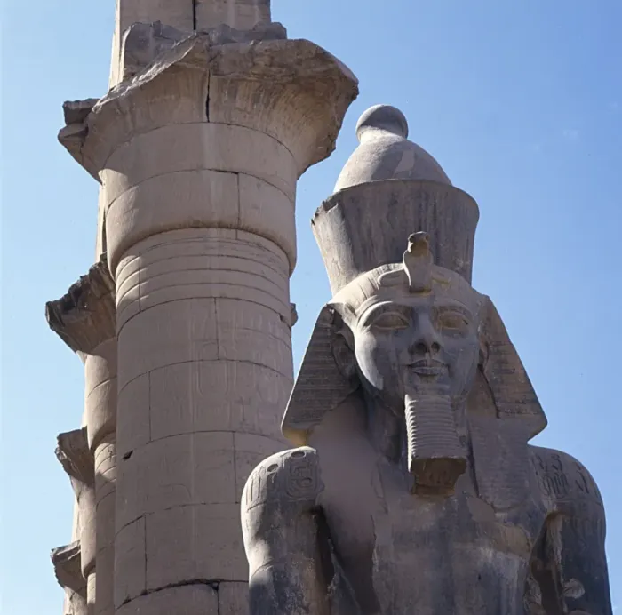 Framed Print : Rameses II Statue Framed Print : Rameses II Statue