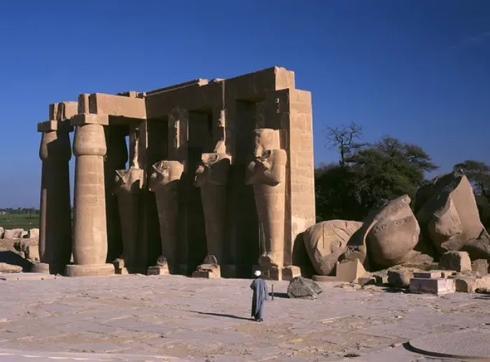 Framed Print : The Ramesseum Framed Print : The Ramesseum