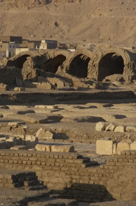 Framed Print : Ramesseum. Temple area designed to barns or warehouses. Luxo Framed Print : Ramesseum. Temple area designed to barns or warehouses. Luxo