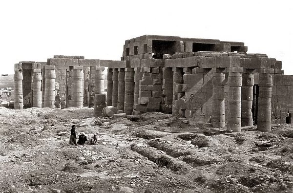 The Ramesseum, Thebes, Egypt, 1857 (Francis Frith)