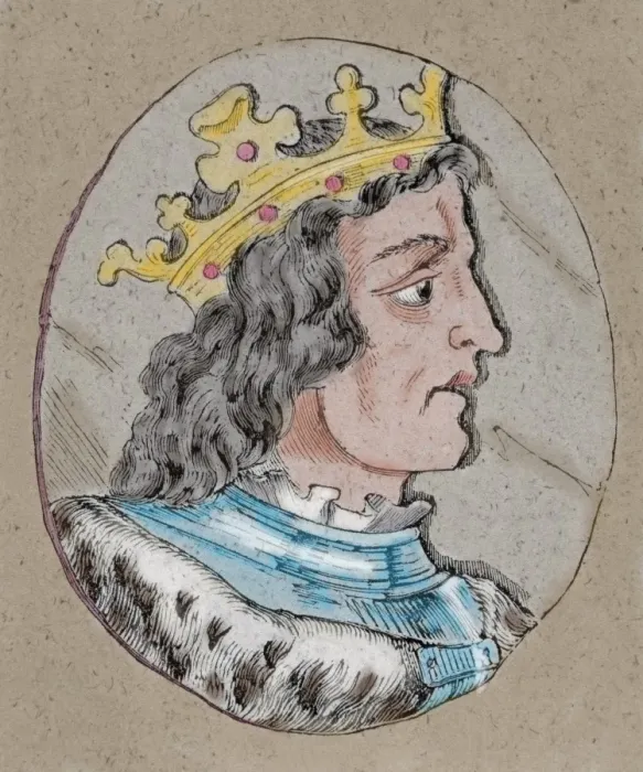 Framed Print : Ramiro III (961A?i?985), king of Le??n (966A?i?984). Engra Framed Print : Ramiro III (961A?i?985), king of Le??n (966A?i?984). Engra