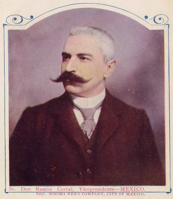 Framed Print : Ramon Corral Verdugo, 6th Vice-President of Mexico under Porfirio Diaz from 1904 until 1911. Date: circa 1904 Framed Print : Ramon Corral Verdugo, 6th Vice-President of Mexico under Porfirio Diaz from 1904 until 1911. Date: circa 1904