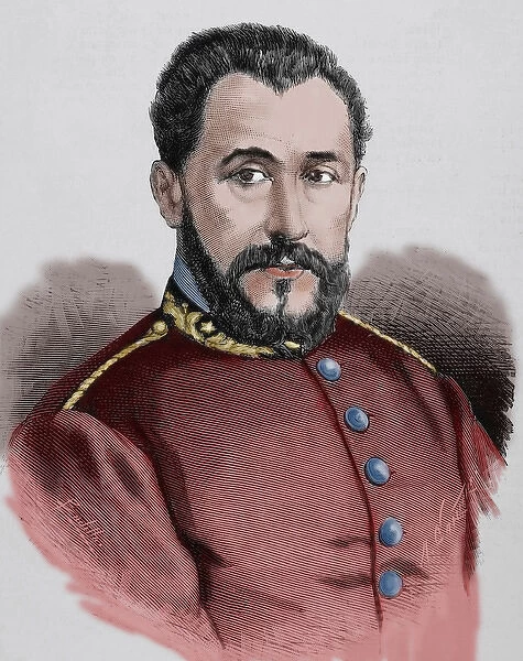 Ramon de Jaudenes y Alvarez (1841-1884). Spanish military an