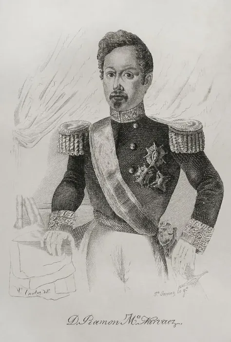 Framed Print : Ramon Maria Narvaez (1799-1868). Spanish general Framed Print : Ramon Maria Narvaez (1799-1868). Spanish general