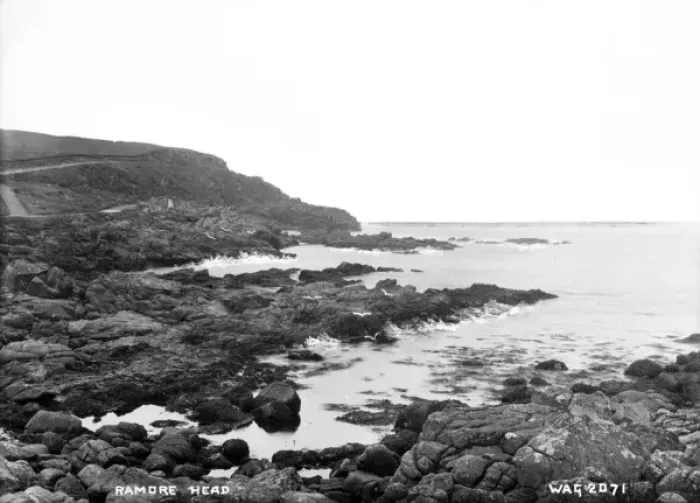 Framed Print : Ramore Head Framed Print : Ramore Head