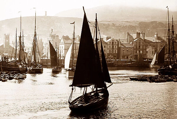 Ramsay harbour Isle of Man
