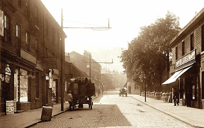 Framed Print : Ramsbottom, Bridge Street Framed Print : Ramsbottom, Bridge Street