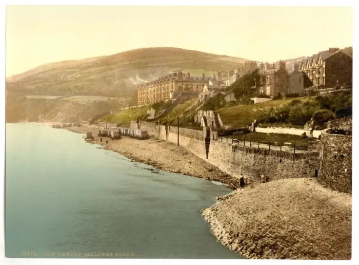 Framed Print : Ramsey, Ballower Mount, Isle of Man, England Framed Print : Ramsey, Ballower Mount, Isle of Man, England