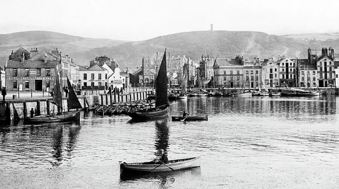 Framed Print : Ramsey, harbour Isle of Man Framed Print : Ramsey, harbour Isle of Man
