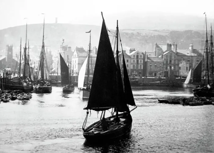 Framed Print : Ramsey harbour Isle of Man Framed Print : Ramsey harbour Isle of Man