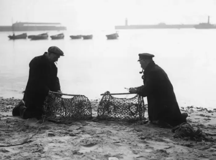 Framed Print : Ramsgate Fishermen Framed Print : Ramsgate Fishermen